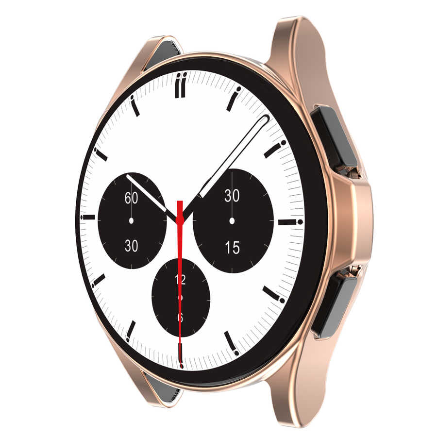 Galaxy Watch 4 Classic 46mm Zore Watch Gard 02 Koruyucu Silikon Koyu Yeşil