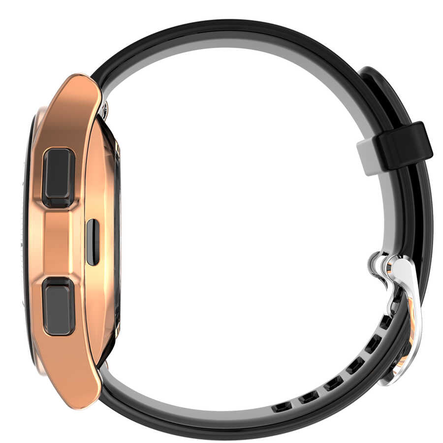 Galaxy Watch 4 Classic 46mm Zore Watch Gard 02 Koruyucu Silikon Koyu Yeşil