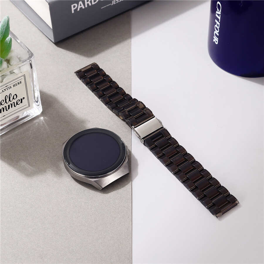 Galaxy Watch 42mm KRD-27 20mm Kordon Siyah