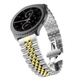 Galaxy Watch 42mm KRD-36 20mm Metal Kordon Gümüş-Gold