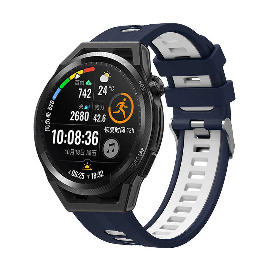 Galaxy Watch 42mm KRD-55 Silikon Kordon Lacivert