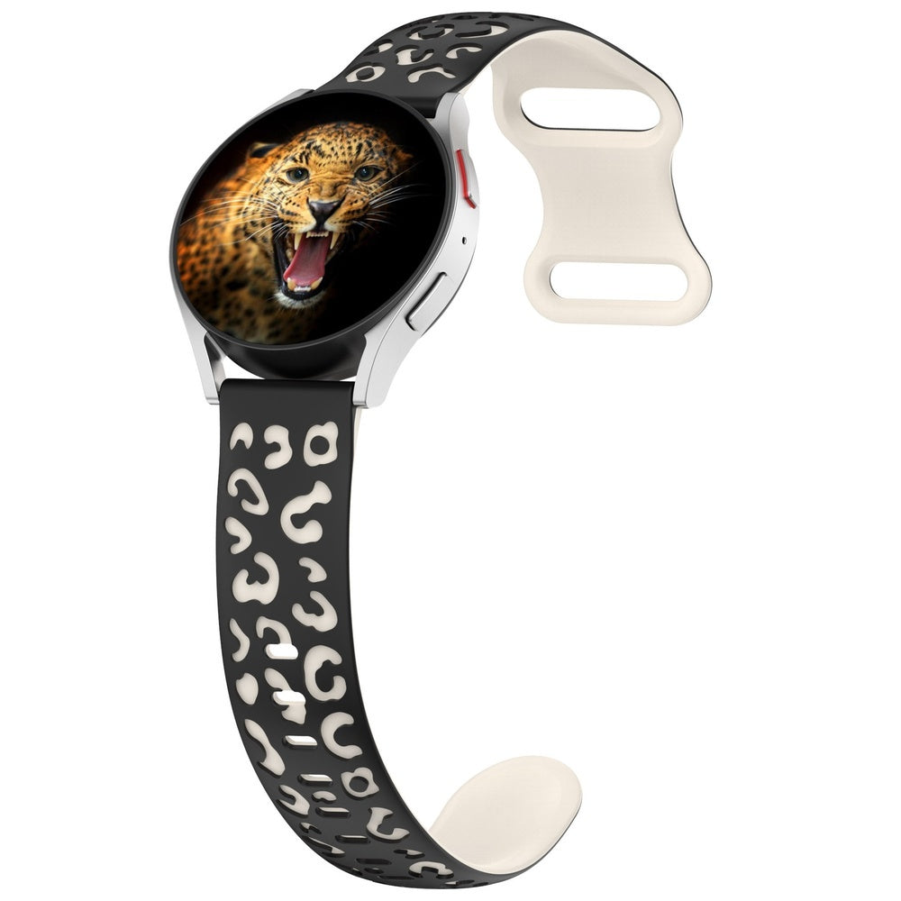 Samsung Galaxy Watch 42mm KRD-140 20mm Silikon Strap Kordon Siyah-Starlight