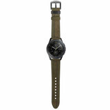Galaxy Watch 46mm (22mm) KRD-19 Deri Kordon Siyah
