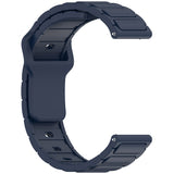 Galaxy Watch 46mm Zore KRD-132 22mm Silikon Kordon Strap Kayış Beyaz