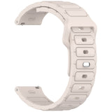 Galaxy Watch 46mm Zore KRD-132 22mm Silikon Kordon Strap Kayış Beyaz