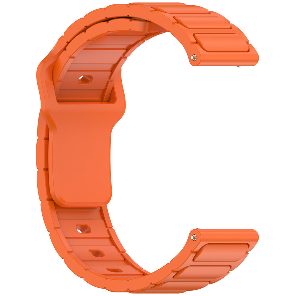 Galaxy Watch 46mm Zore KRD-132 22mm Silikon Kordon Strap Kayış Starlight