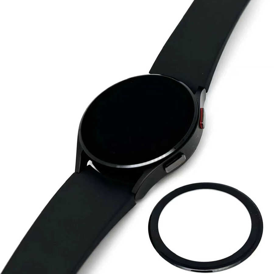 Galaxy Watch 5 40mm Zore PMMA Pet Saat Ekran Koruyucu Siyah