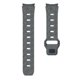 Galaxy Watch 5 44mm Zore KRD-116 20mm Futbol Desenli Spor Tasarımlı Silikon Kordon Siyah