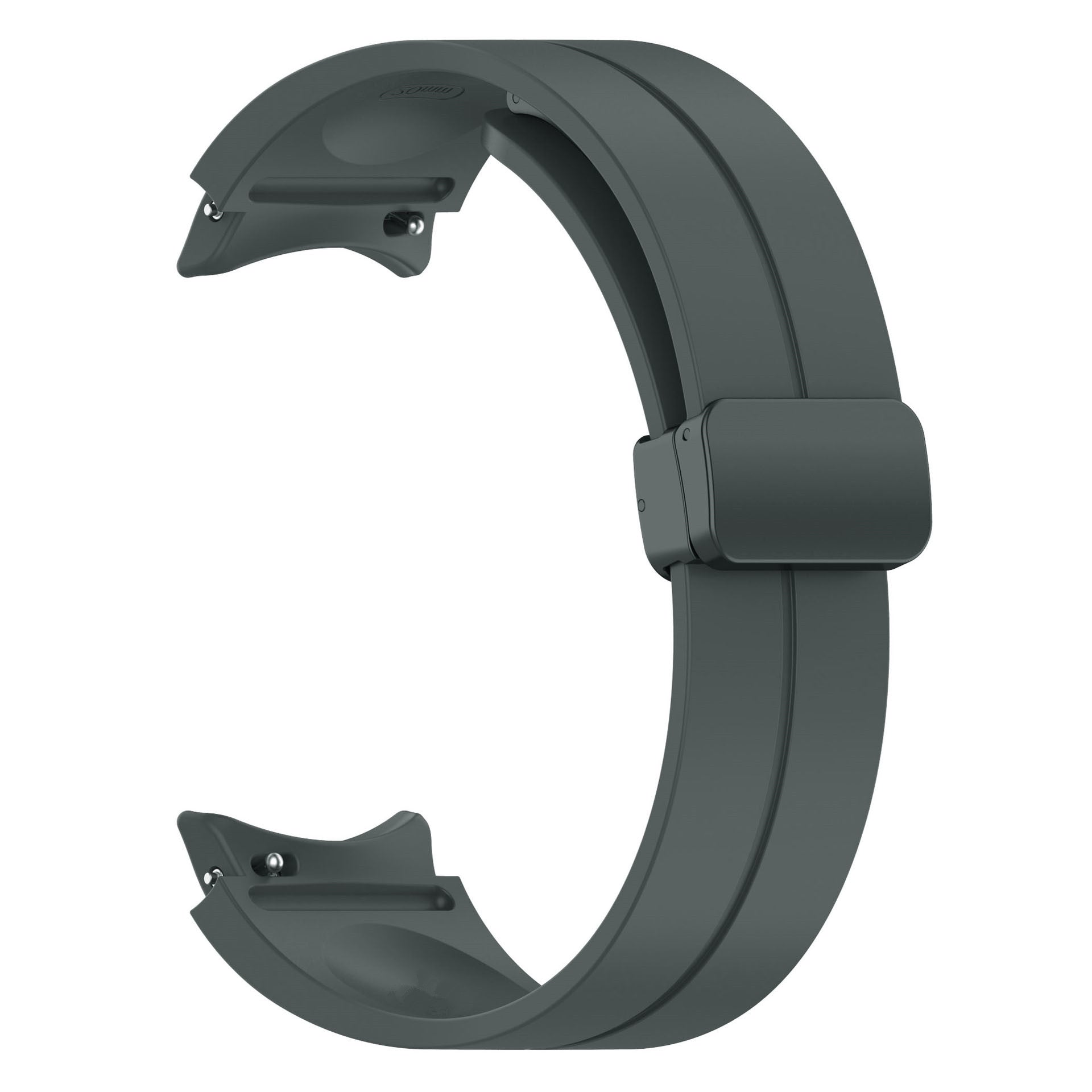 Galaxy Watch 5 44mm Zore KRD-84 Silikon Kordon Koyu Gri