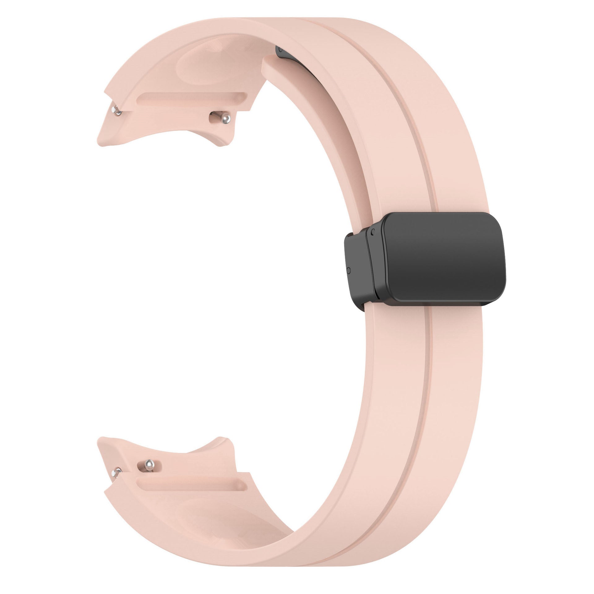 Galaxy Watch 5 44mm Zore KRD-84 Silikon Kordon Pembe Açık