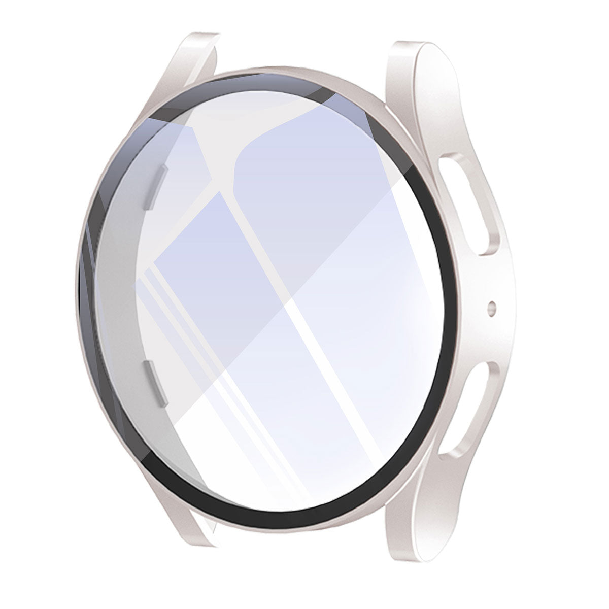 Galaxy Watch 6 44mm Sert PC Kasa ve Ekran Koruyucu Zore Watch Gard 14 Renksiz
