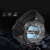 Galaxy Watch 6 Classic 47mm Sert PC Kasa ve Ekran Koruyucu Zore Sport Watch Gard 29 Siyah