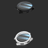 Galaxy Watch 6 Classic 47mm Sert PC Kasa ve Ekran Koruyucu Zore Watch Gard 29 Beyaz