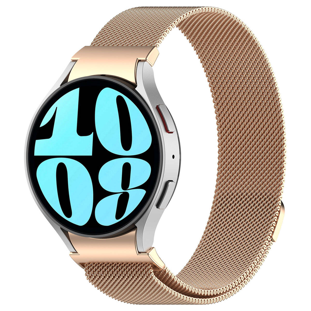 Galaxy Watch 6 Classic 47mm Zore KRD-01 Metal Kordon Pale Gold