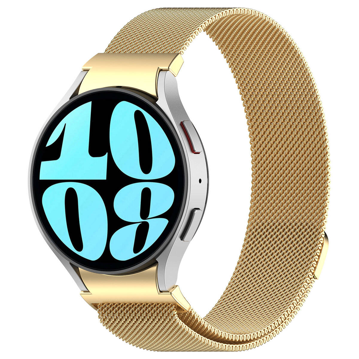 Galaxy Watch 6 Classic 47mm Zore KRD-01 Metal Kordon Pale Gold