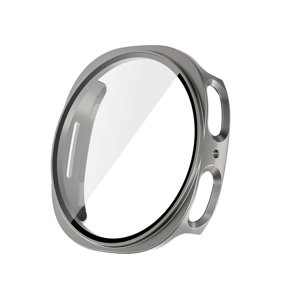 Galaxy Watch 8 40mm Sert PC Kasa ve Ekran Koruyucu Zore Watch Gard 38 Siyah