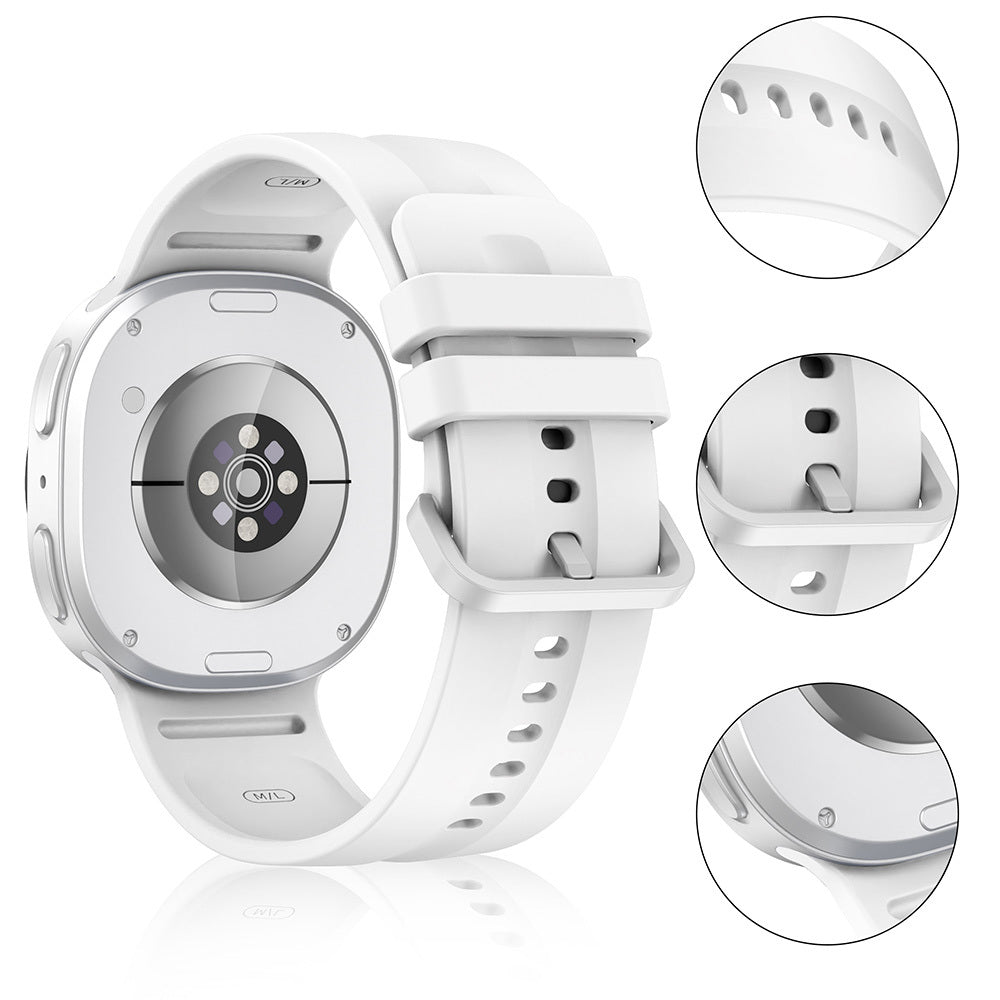 Galaxy Watch 8 40mm Zore KRD-159 22mm Silikon Kordon Beyaz