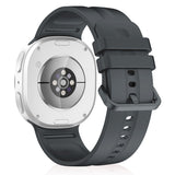 Galaxy Watch 8 40mm Zore KRD-159 22mm Silikon Kordon Koyu Gri