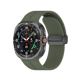 Galaxy Watch 8 40mm Zore KRD-84 22mm Silikon Kordon Koyu Yeşil