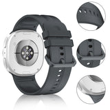 Galaxy Watch 8 44mm Zore KRD-159 22mm Silikon Kordon Koyu Gri