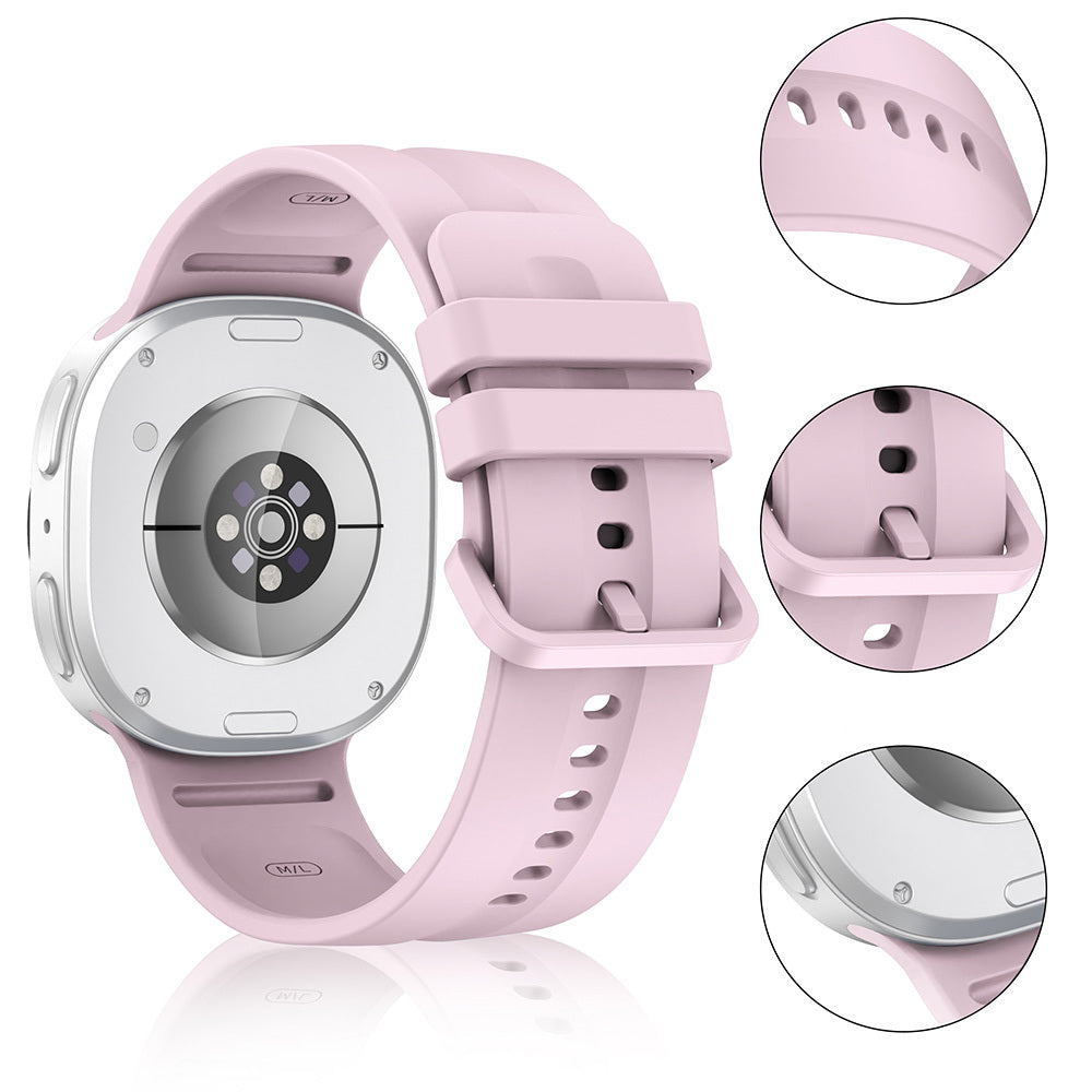 Galaxy Watch 8 44mm Zore KRD-159 22mm Silikon Kordon Pembe