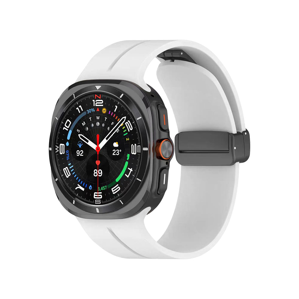 Galaxy Watch 8 44mm Zore KRD-84 22mm Silikon Kordon Beyaz