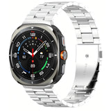 Galaxy Watch 8 Zore KRD-04 Metal Kordon Gümüş