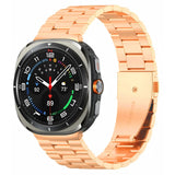 Galaxy Watch 8 Zore KRD-04 Metal Kordon Rose Gold