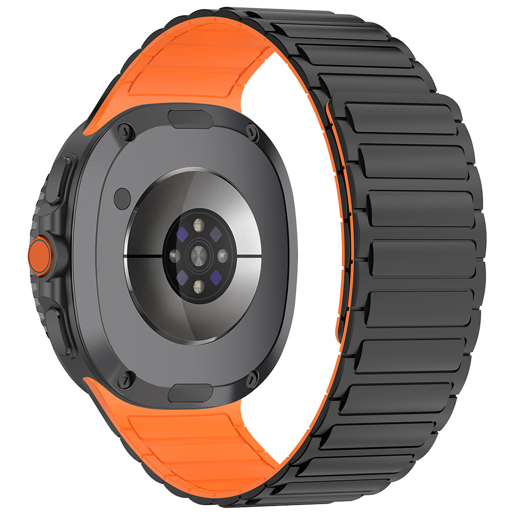 Galaxy Watch 8 Zore KRD-146 Silikon Kordon Strap Kayış Starlight-Pembe