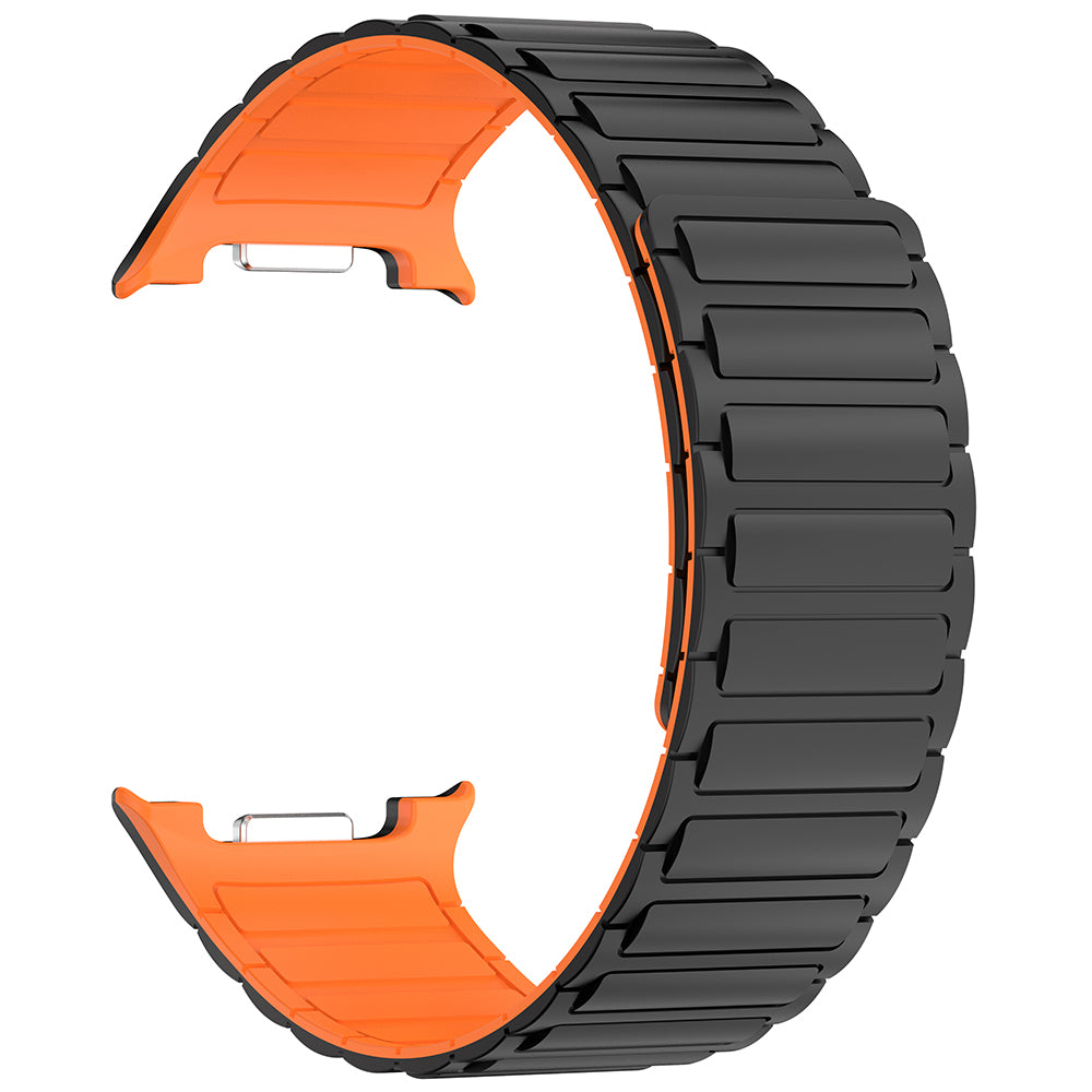 Galaxy Watch 8 Zore KRD-146 Silikon Kordon Strap Kayış Starlight-Pembe