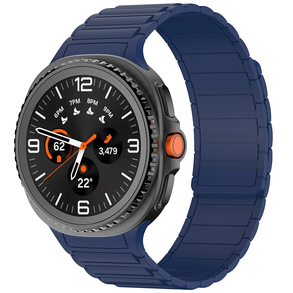 Galaxy Watch 8 Zore KRD-146 Silikon Kordon Strap Kayış Yeşil-Starlight