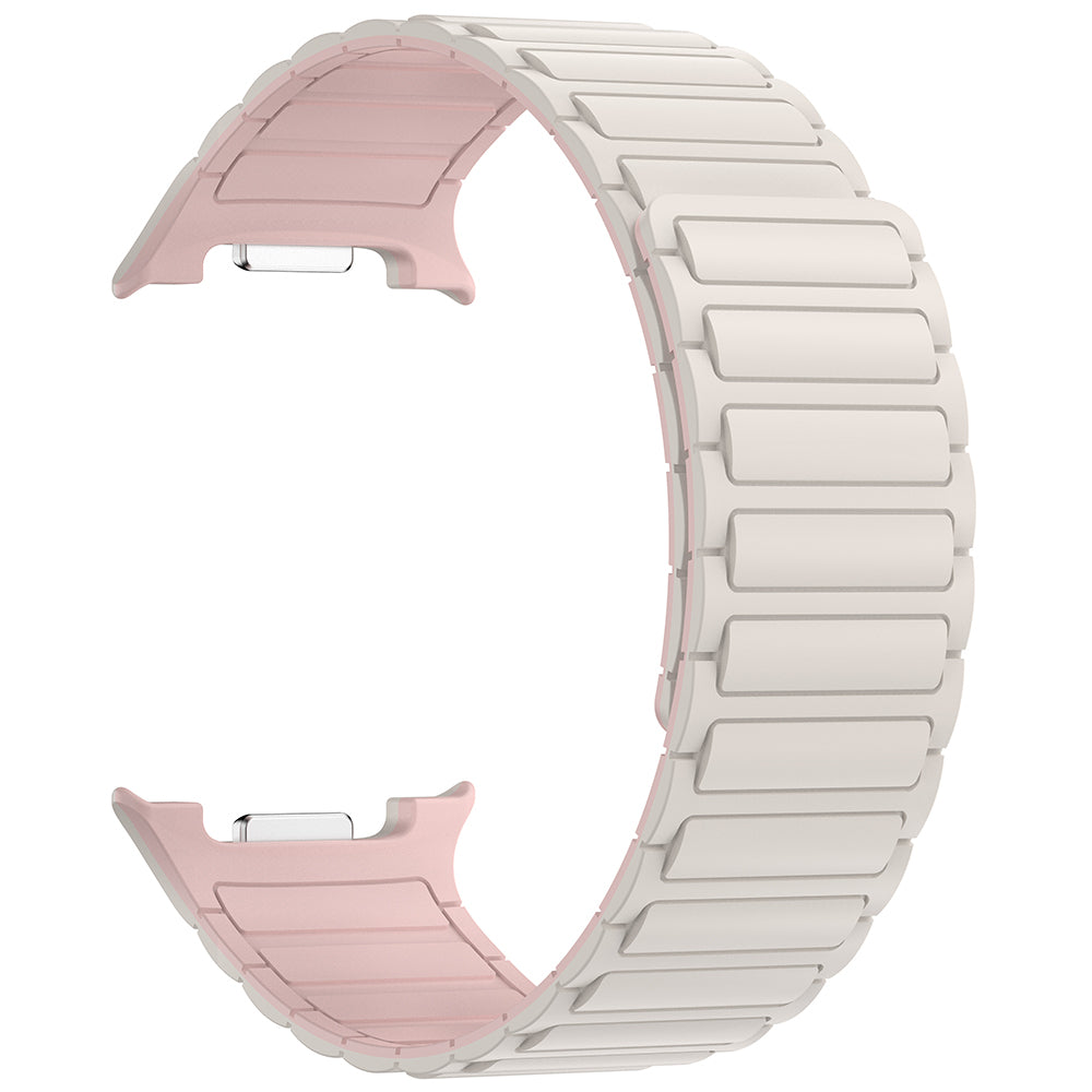 Galaxy Watch 8 Zore KRD-146 Silikon Kordon Strap Kayış Yeşil-Starlight