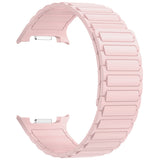 Galaxy Watch 8 Zore KRD-146 Silikon Kordon Strap Kayış Pembe