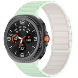 Galaxy Watch 8 Zore KRD-146 Silikon Kordon Strap Kayış Yeşil-Starlight
