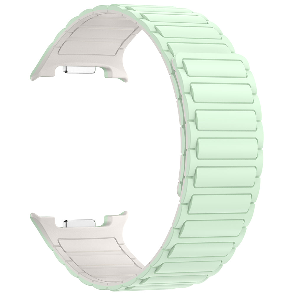 Galaxy Watch 8 Zore KRD-146 Silikon Kordon Strap Kayış Starlight-Pembe