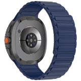 Galaxy Watch 8 Zore KRD-146 Silikon Kordon Strap Kayış Midnight Blue