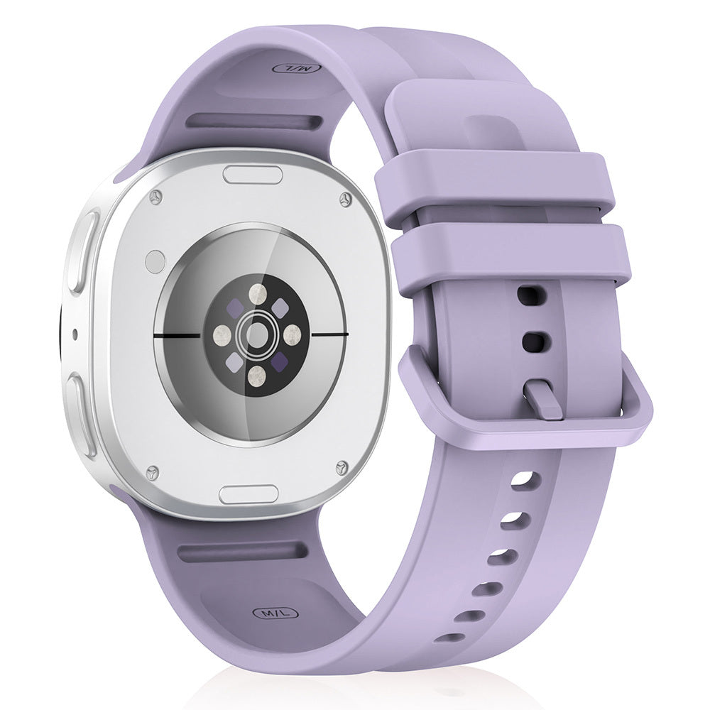 Galaxy Watch 9 44mm Zore KRD-159 22mm Silikon Kordon Açık Mor