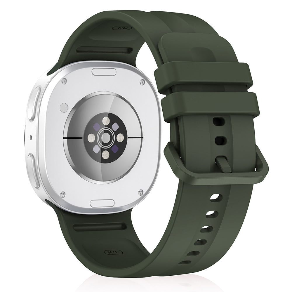 Galaxy Watch 9 44mm Zore KRD-159 22mm Silikon Kordon Yeşil