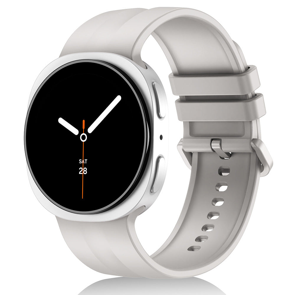 Galaxy Watch 9 44mm Zore KRD-159 22mm Silikon Kordon Starlight