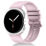 Galaxy Watch 9 44mm Zore KRD-159 22mm Silikon Kordon Pembe