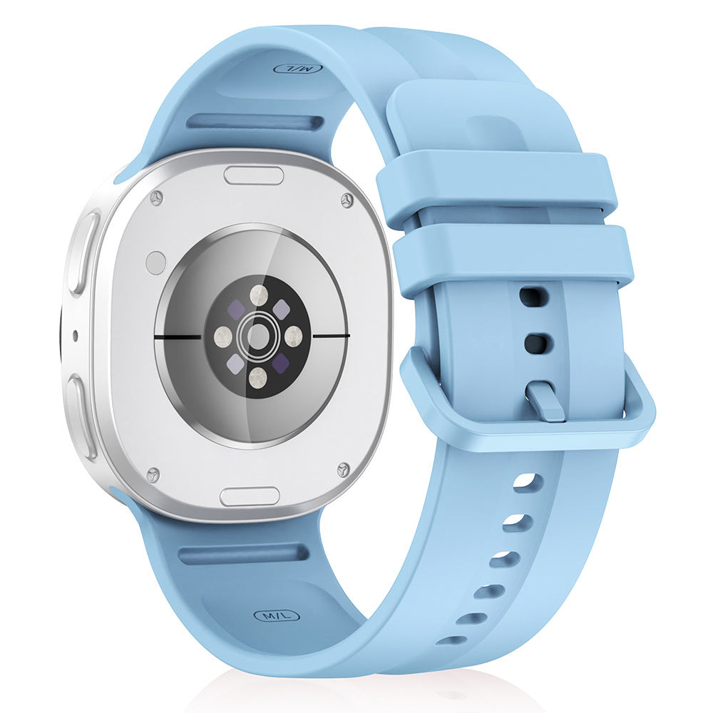 Galaxy Watch 9 44mm Zore KRD-159 22mm Silikon Kordon Açık Mavi