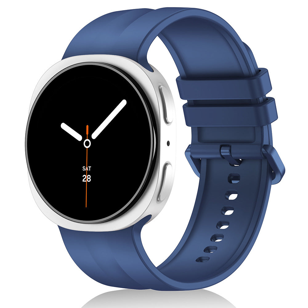 Galaxy Watch 9 44mm Zore KRD-159 22mm Silikon Kordon Lacivert
