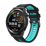 Galaxy Watch Active 2 40mm KRD-55 Silikon Kordon Yeşil-Siyah