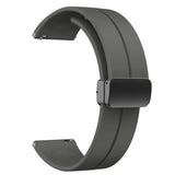 Galaxy Watch Active 2 44mm KRD-84 20mm Silikon Kordon Koyu Gri