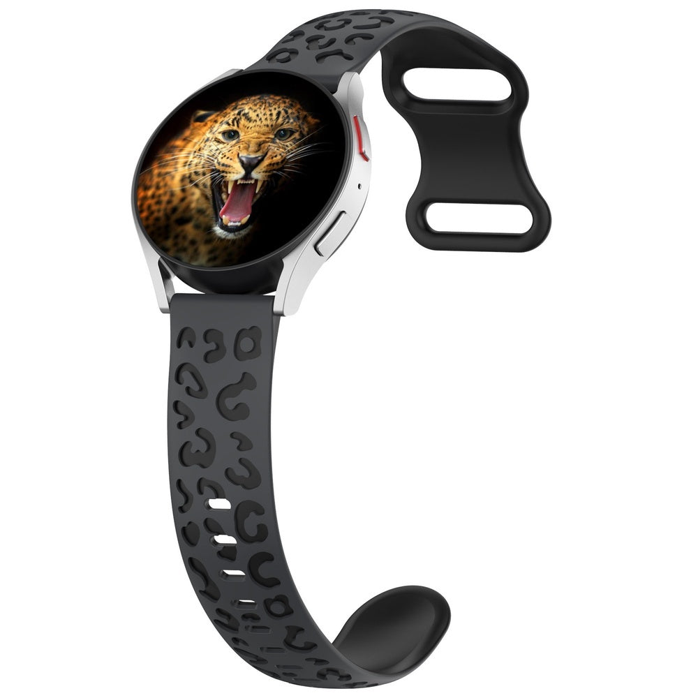 Samsung Galaxy Watch Active 2 44mm KRD-140 20mm Silikon Strap Kordon Siyah