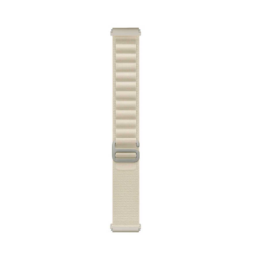 Galaxy Watch Active 2 44mm Zore KRD-74 20mm Hasır Kordon Siyah