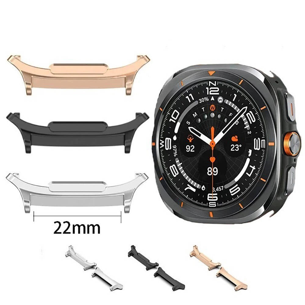 Galaxy Watch Ultra 47mm Metal Kordon Dönüştürücü Gümüş