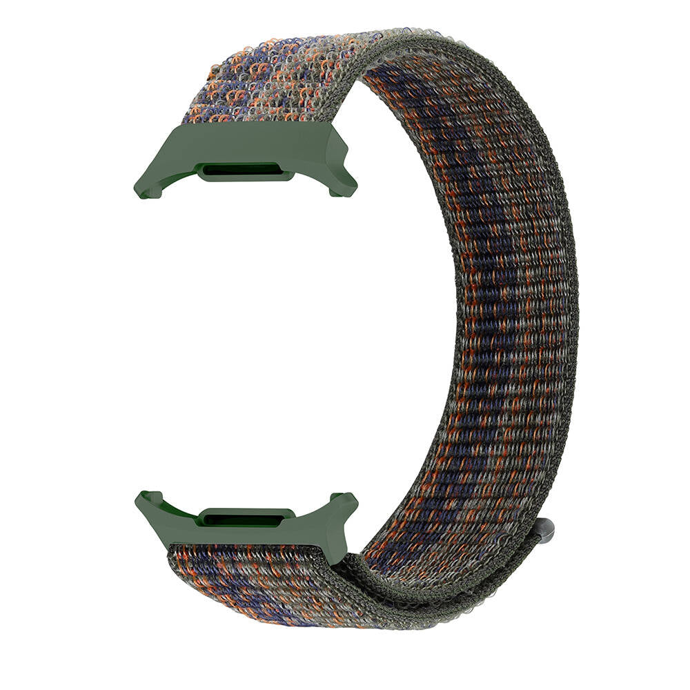 Galaxy Watch Ultra 47mm Zore KRD-03 Hasır Kordon Koyu Siyah