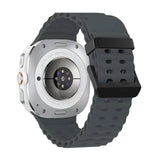 Galaxy Watch Ultra 47mm Zore KRD-118 Tırtıklı Tasarım Silikon Kordon Turuncu