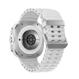 Galaxy Watch Ultra 47mm Zore KRD-118 Tırtıklı Tasarım Silikon Kordon Lacivert